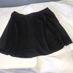 Grey skater skirt
